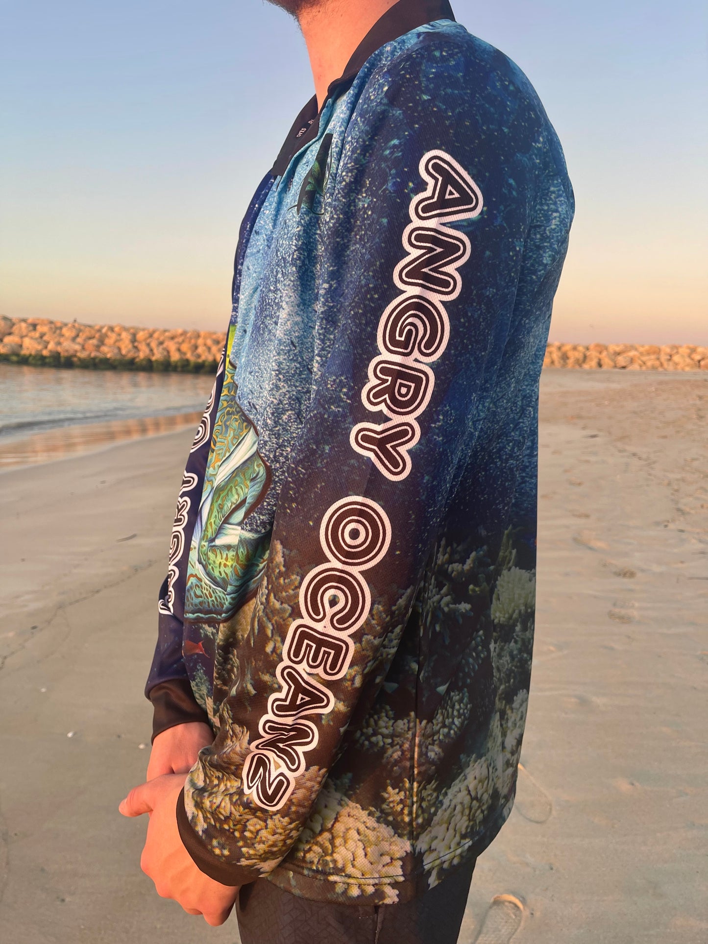 Màori Wrass Fishing Shirt