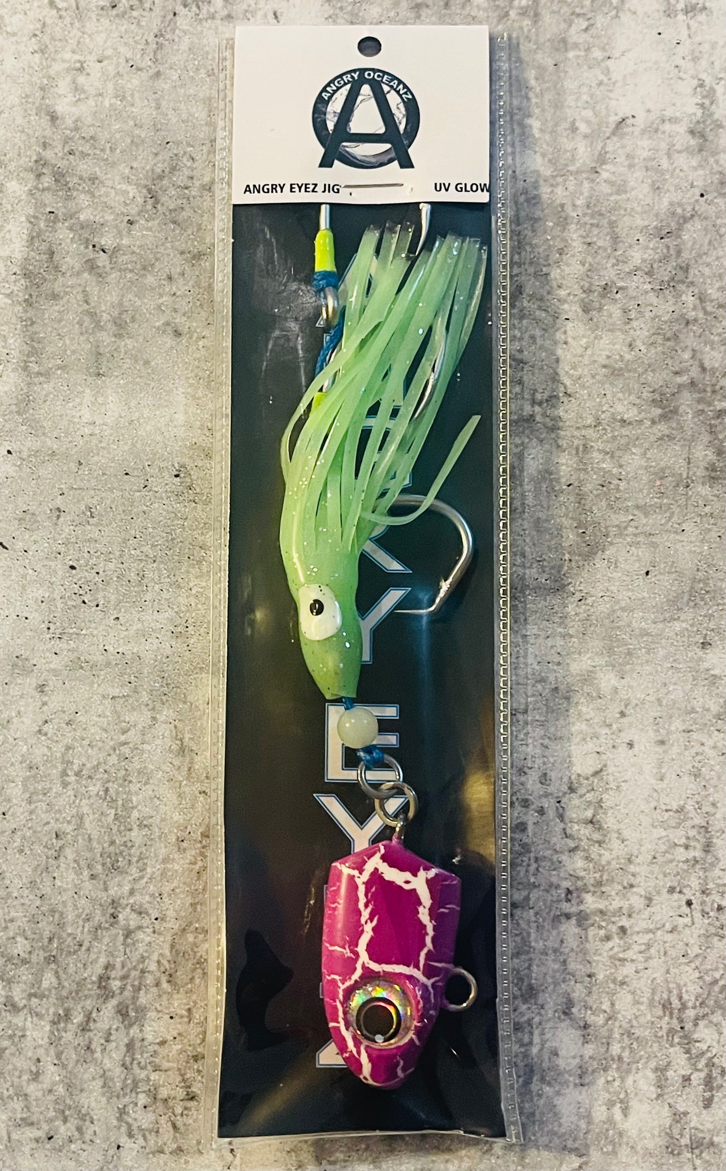 Angry Eyez Hybrid Jig - Purple