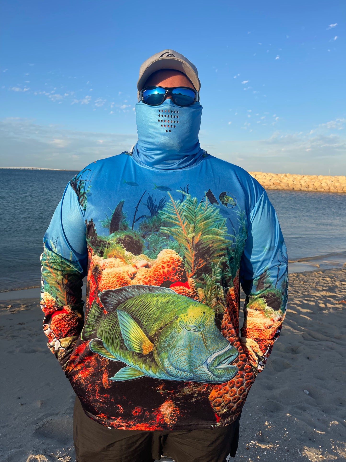 Māori Wrass Pro Series Fishing Shirt